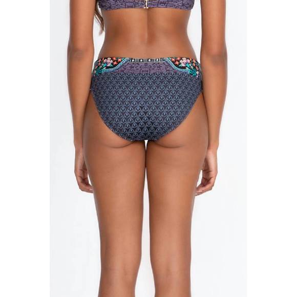 NEW JOHNNY WAS saba hipster bikini bottom in multi - Picture 2 of 2